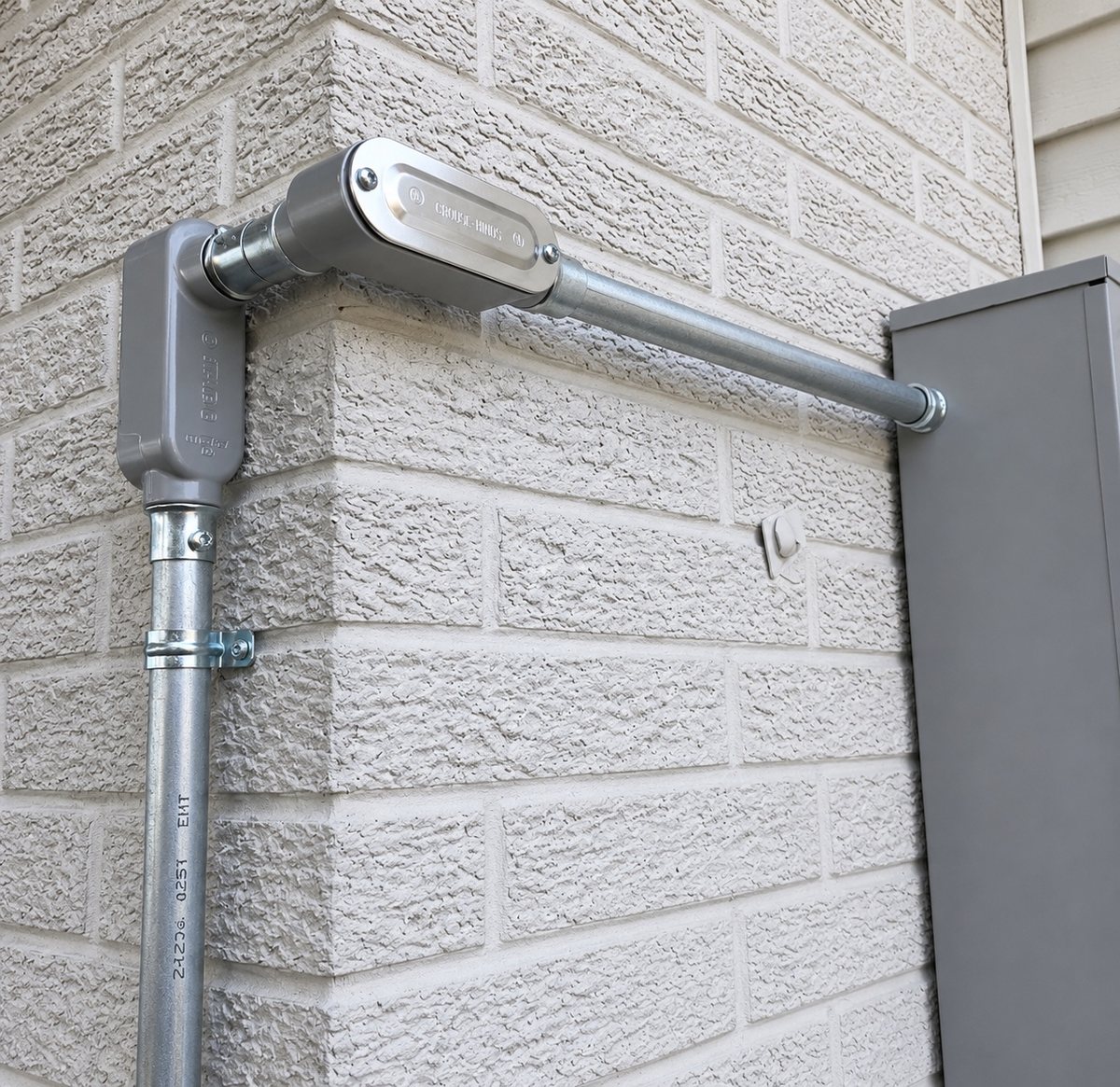 Electrical work example