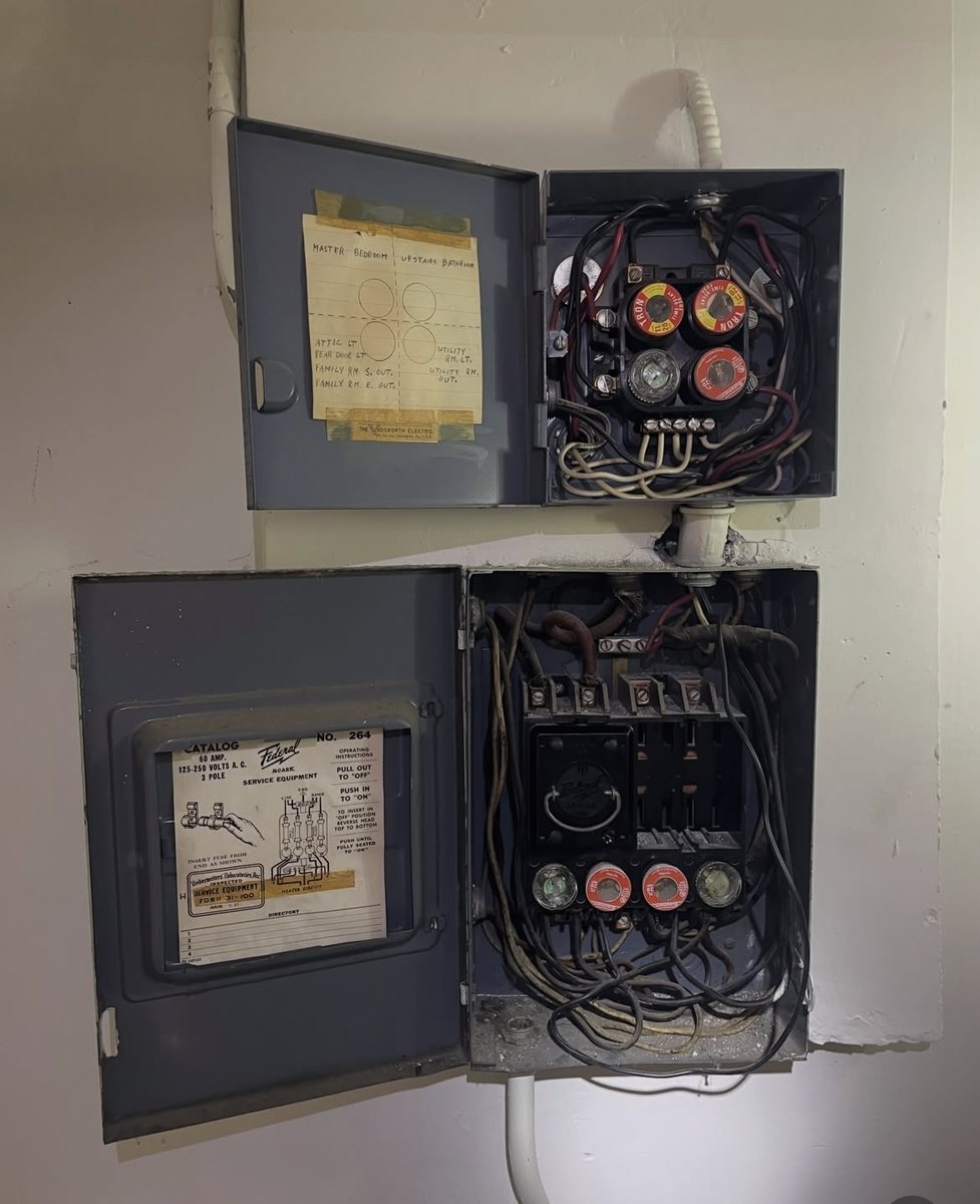 Electrical work example